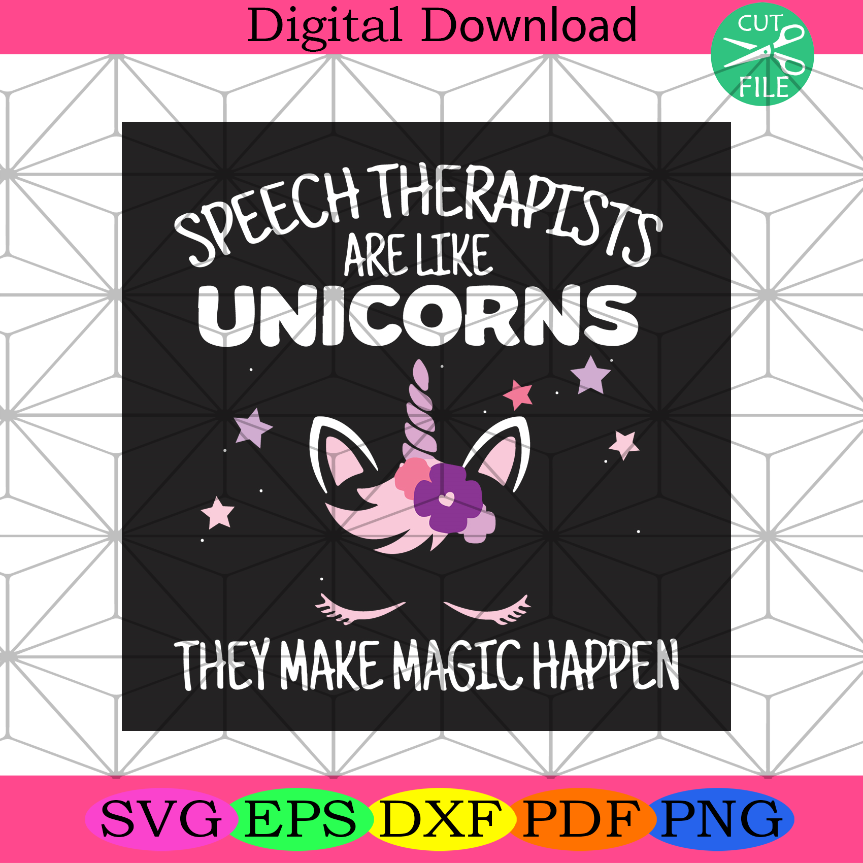 Speech Therapists Are Like Unicorns Svg Trending Svg