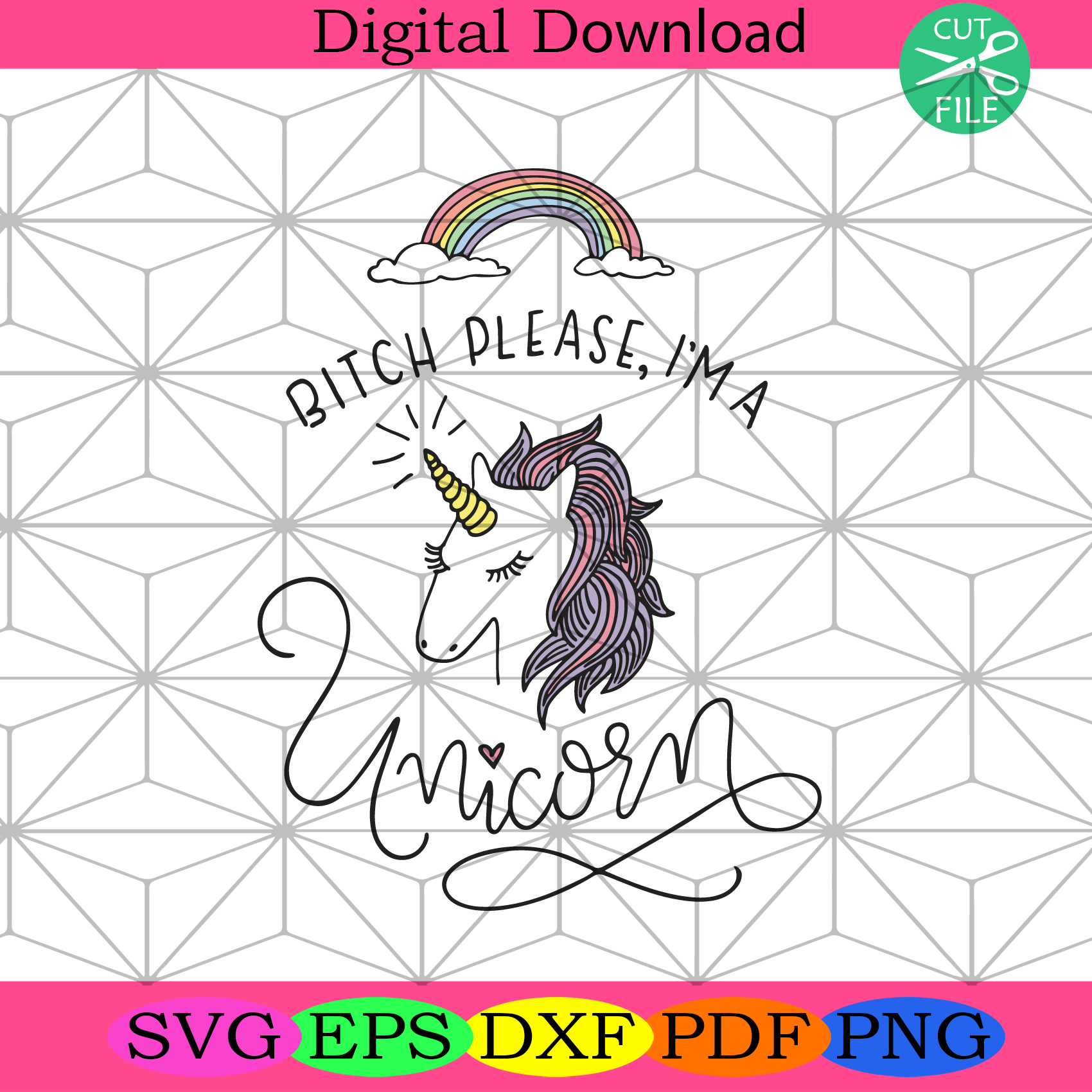 Bitch Please Im A Unicorn Svg Trending Svg, Unicorn Svg