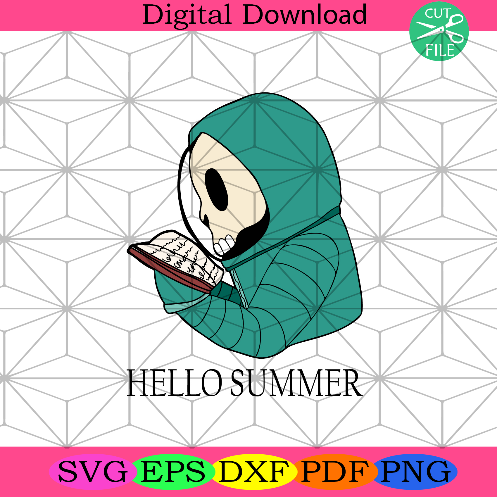 Astro Skull Reading Svg Trending Svg, Astro Svg, Skull Svg