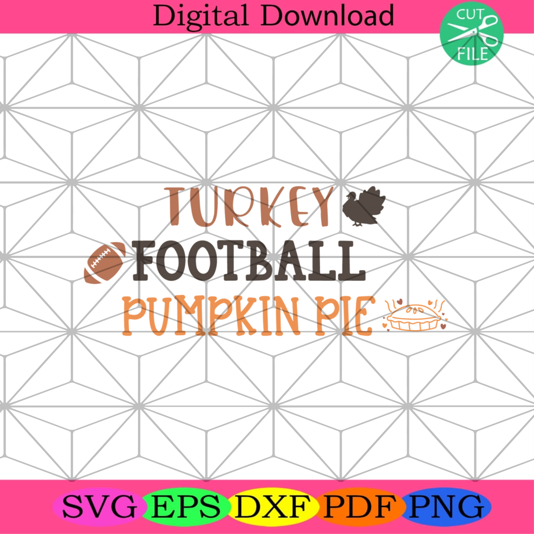 Turkey Football Season Svg Thanksgiving Svg, Turkey Svg