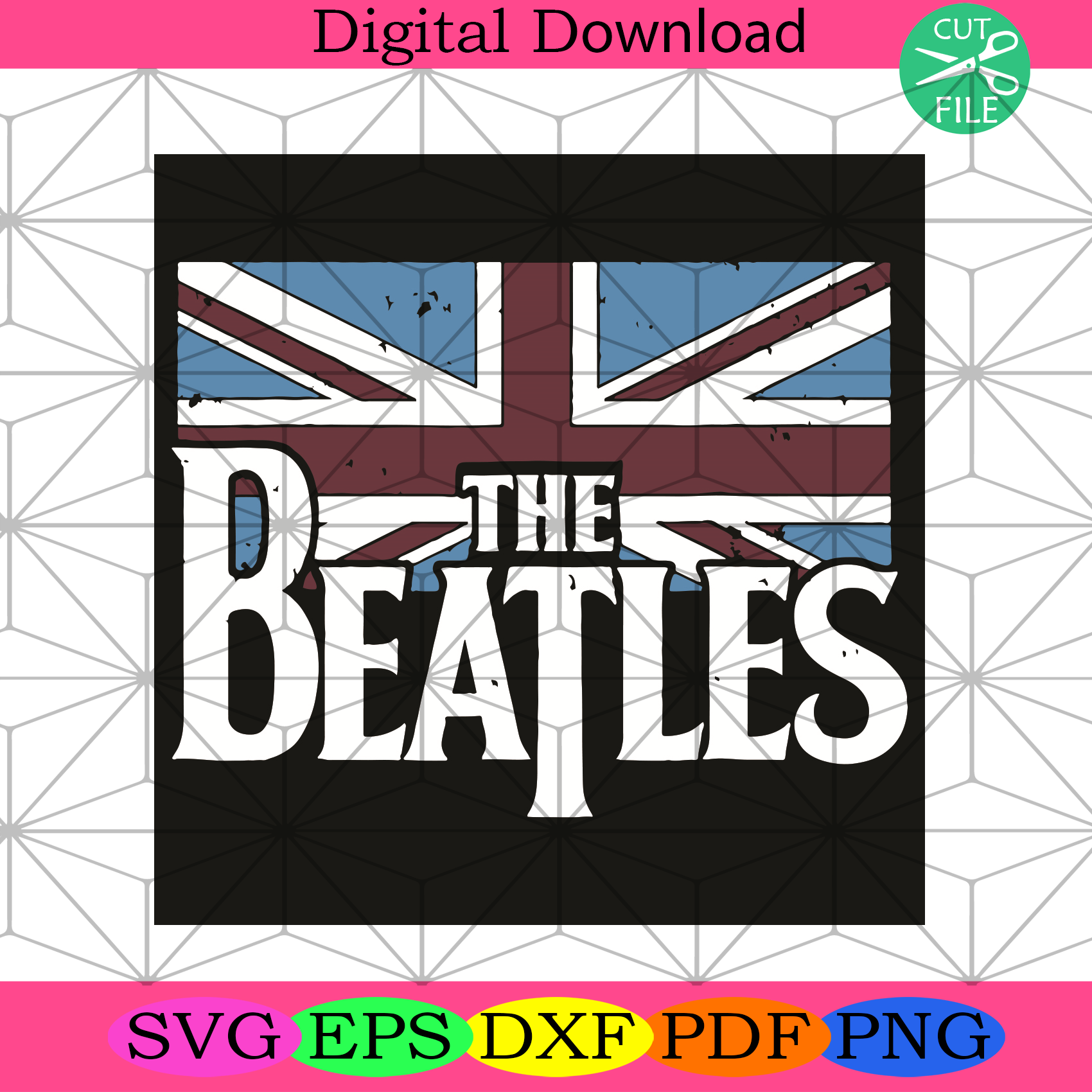 The Beatles Svg Trending Svg, The Beatles Band Svg