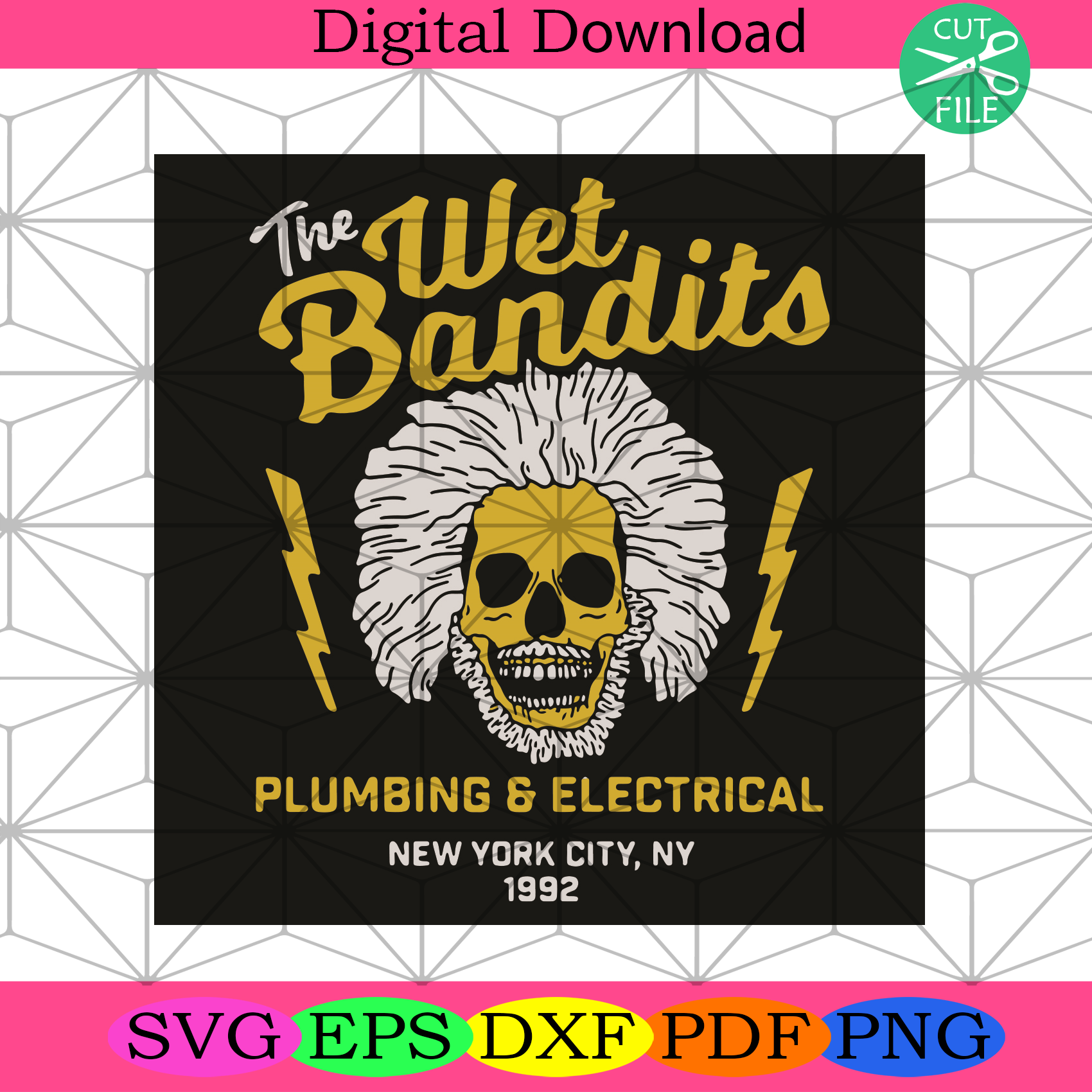 The Wet Bandits Plumbing And Electrical New York City NY 1992 Svg Tre