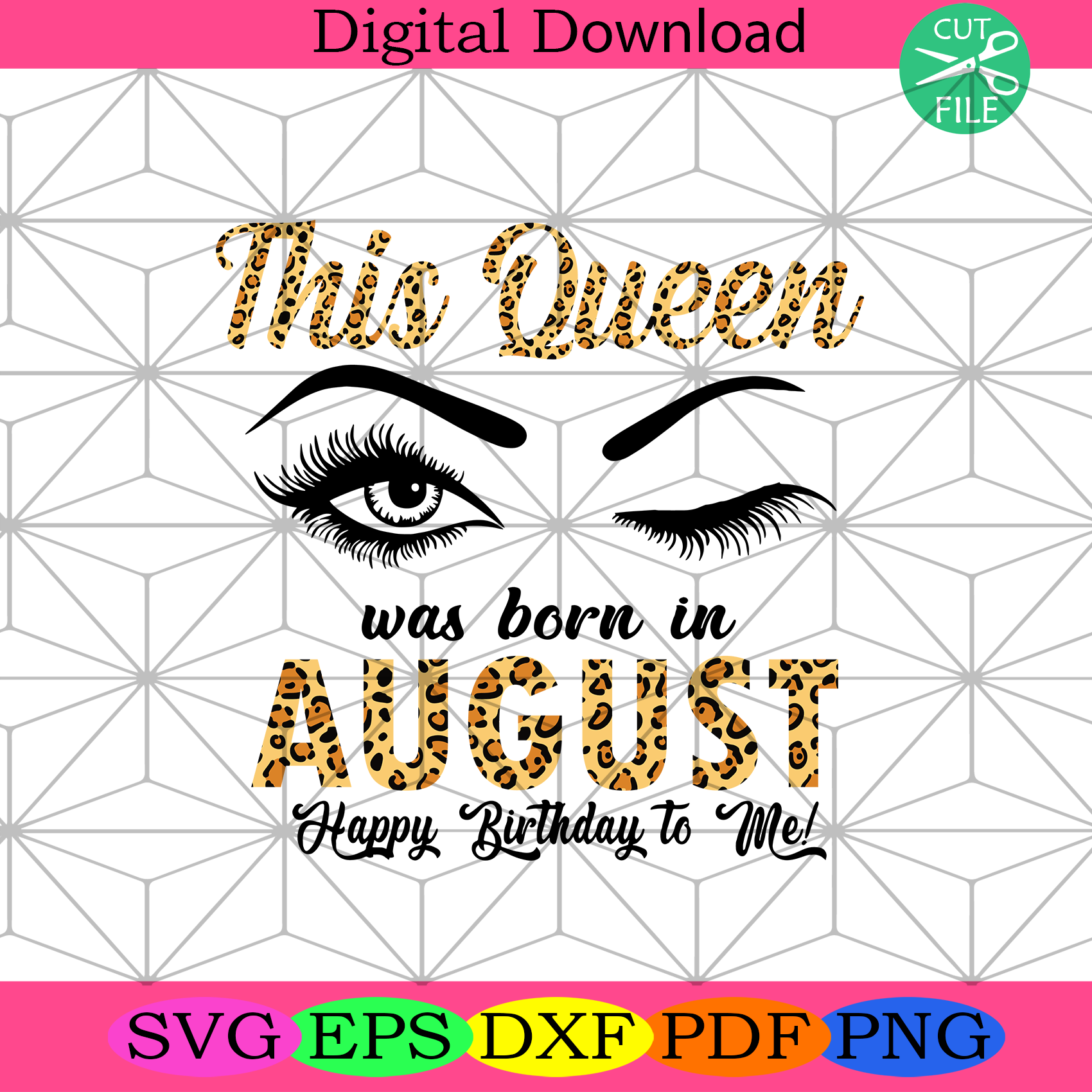 Download This Queen Was Born In August Svg Birthday Svg Queen Svg Birthday G Silkysvg