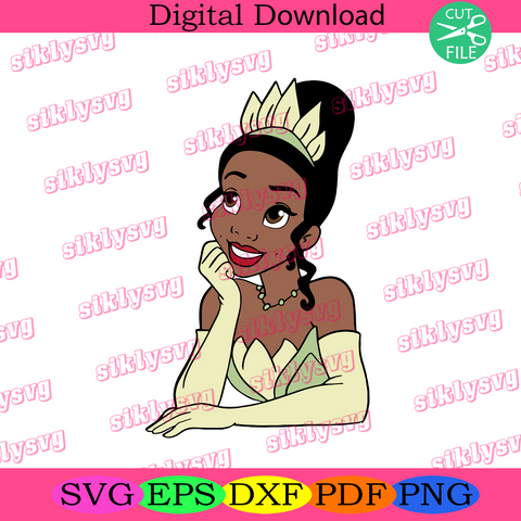 Free Free 180 Princess Tiana Svg SVG PNG EPS DXF File