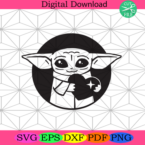 Free Free 246 Baby Yoda Disneyland Svg SVG PNG EPS DXF File