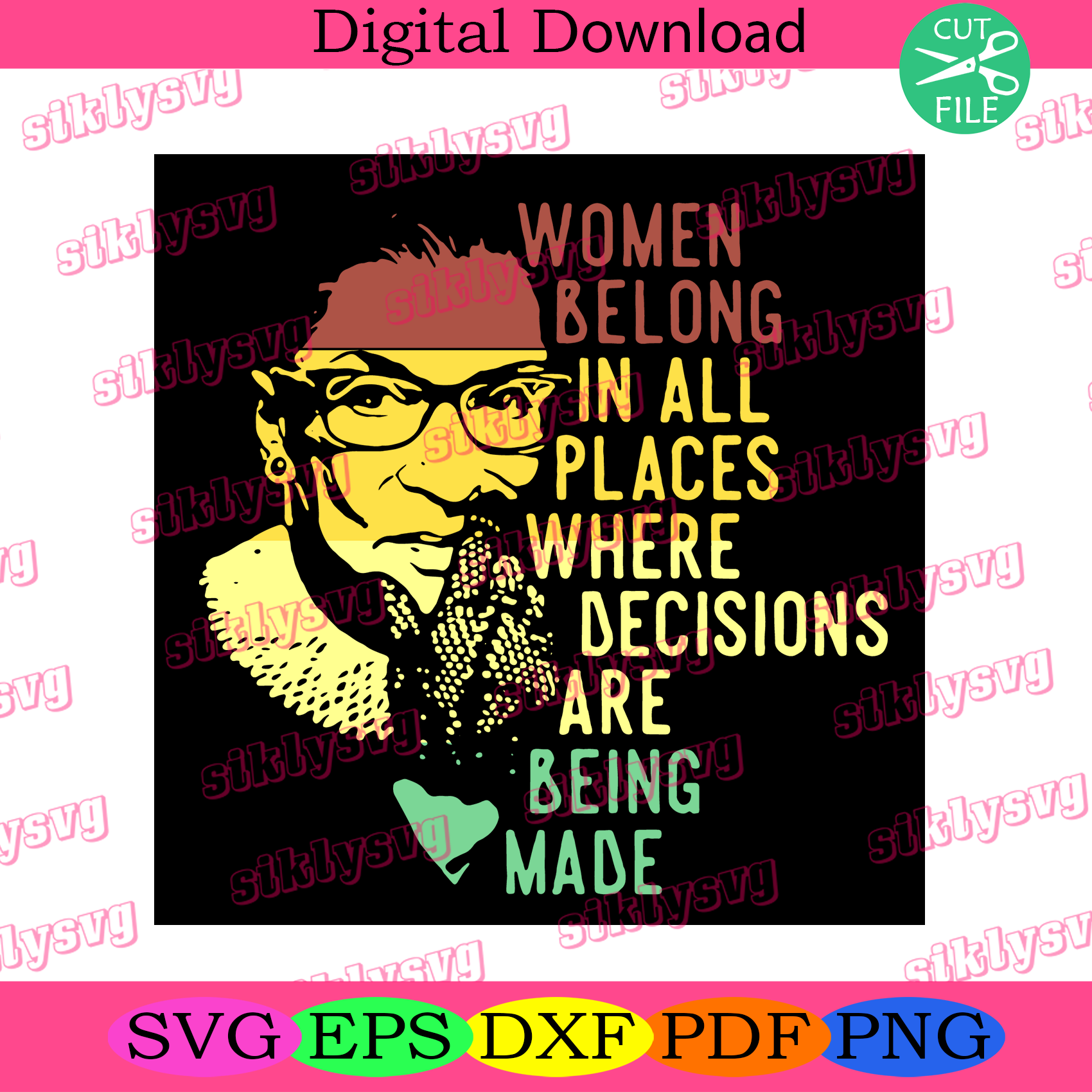 Download Trending Svg Svg Women Belong In All Places Svg Decisions Are Being Made Svg Womens Political Gifts Vintage Ruth Bader Ginsburg Svg Human Rights Queen Crown Supreme Court Trending 2020 Svg Svg Cricut Silhouette Svg Files Cricut Svg Silhouette Svg