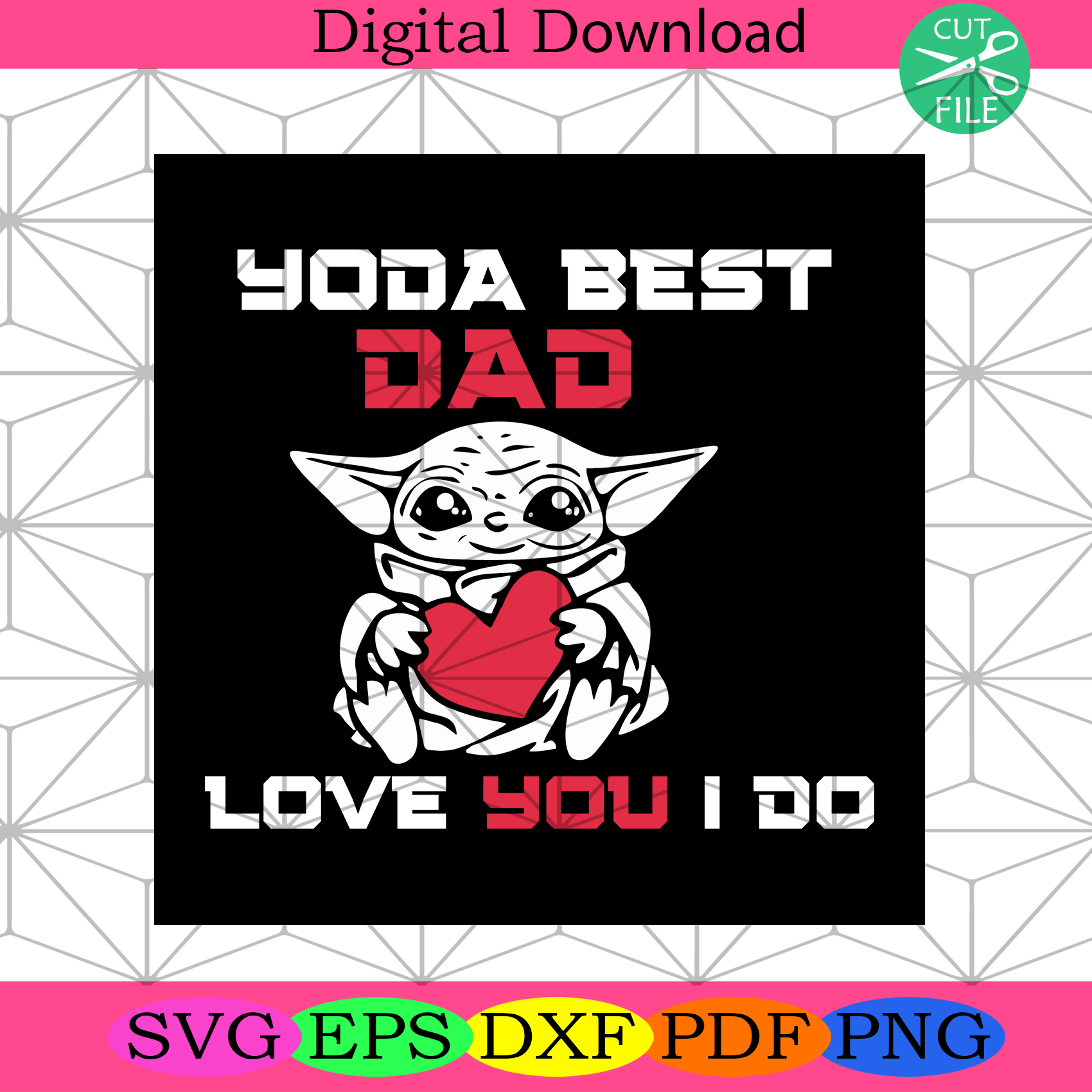 Free Free 151 Yoda Best Father Svg SVG PNG EPS DXF File