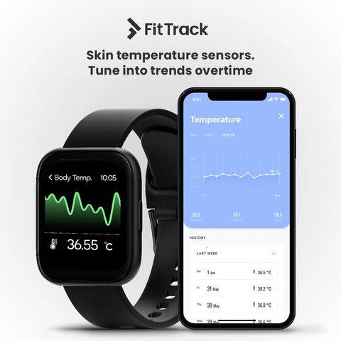 atria 2 body temperature monitoring