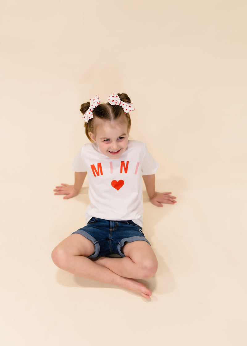 MINI HEART GRAPHIC TEE | TODDLER AND YOUTH