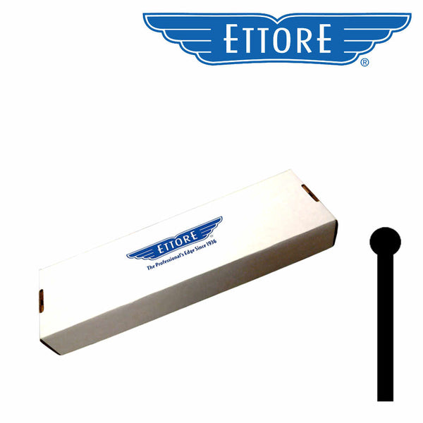 Ettore Blue Plastic Handle Rubber Auto Squeegee - Double Straight