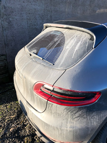 Porsche Macan Turbo winter. Dirty Porsche. Best to wash Porsche. Porsche Ireland