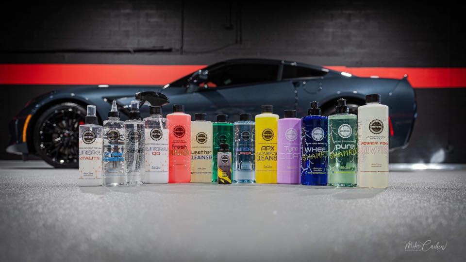 Infinity Wax Ireland. Infinity snow foam and shampoo. Infinity Wax Product Range