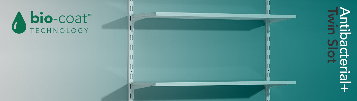 Twin Slot Shelving