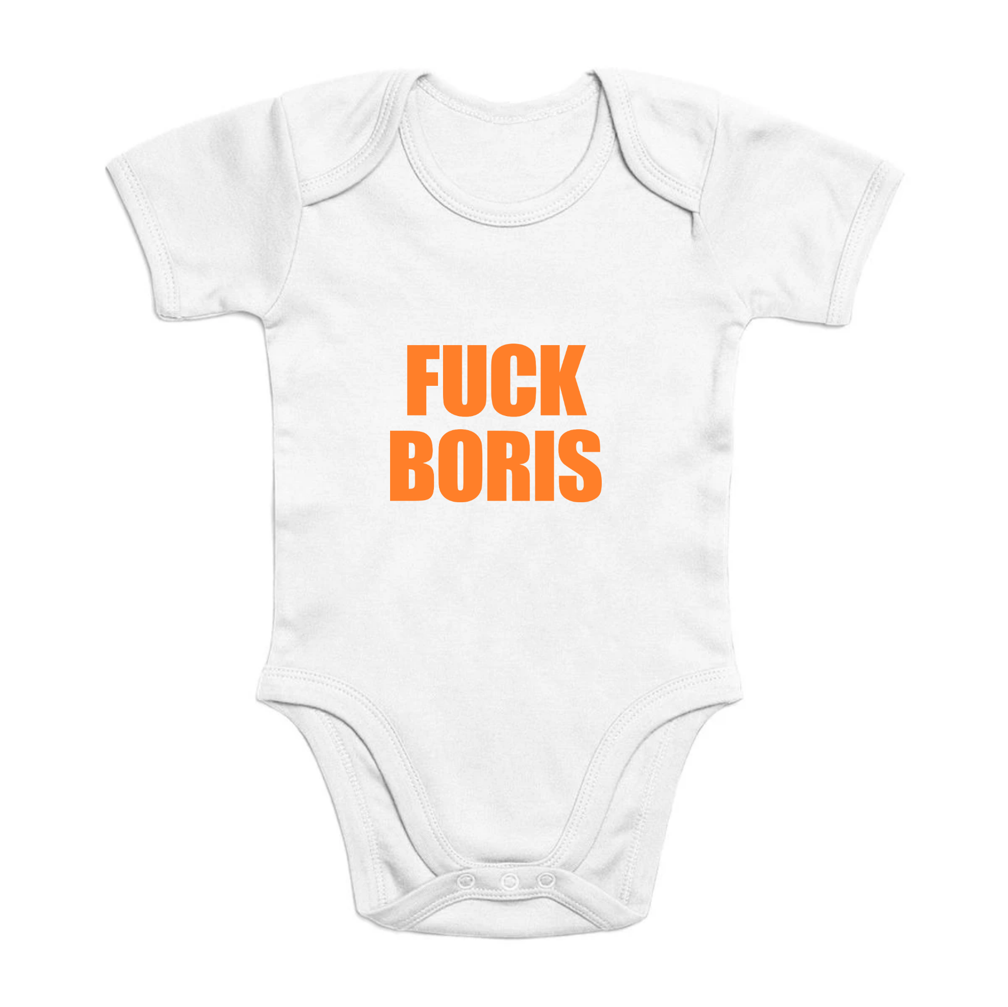 orange babygrow