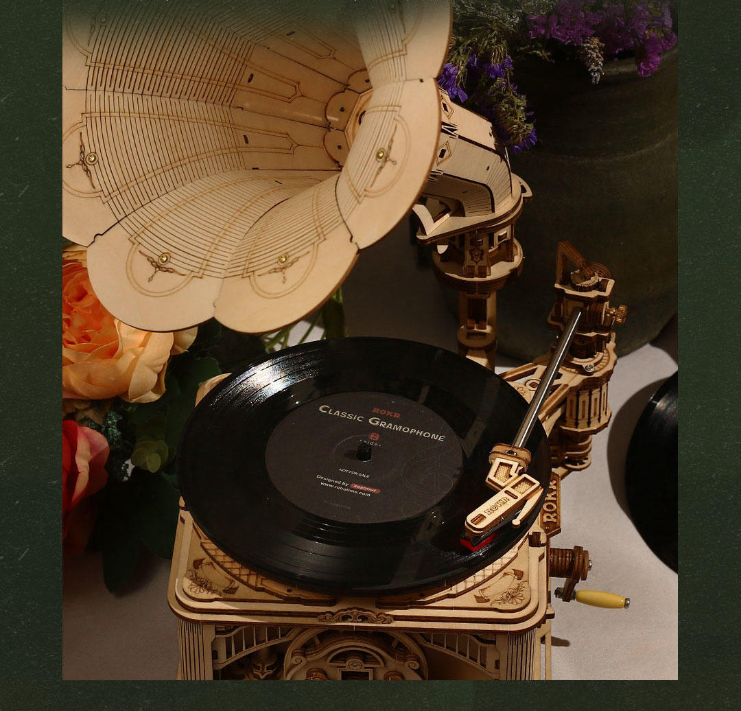 Classical Gramophone | Build Your Own Working Record Player