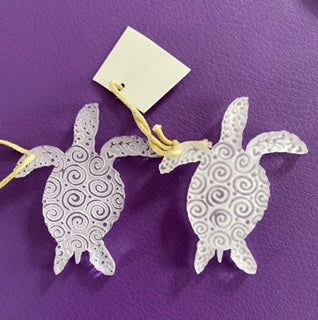 Acrylic Engraved Turtles