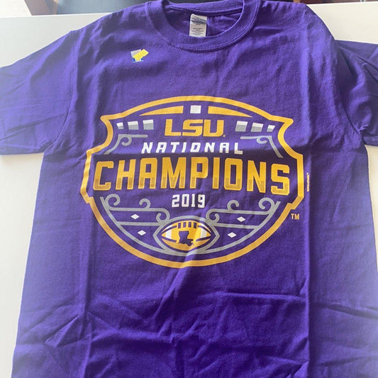 LSU Official National Championship Shirts - Gold exclusive at