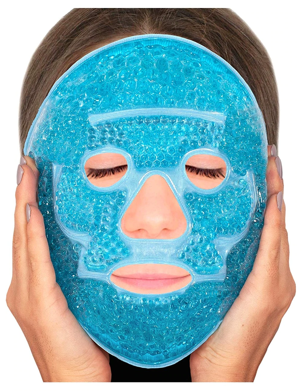 hot cold gel face mask