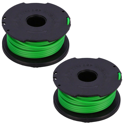 3 Pack Trimmer Spool Line With Cap For Black & Decker GL7033