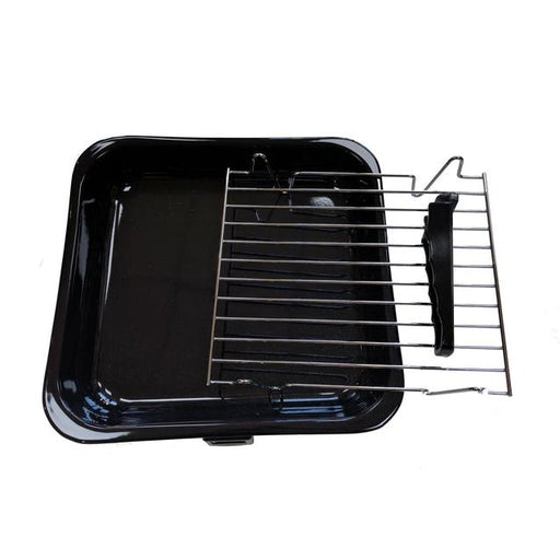 Qualtex Universal Oven Grill Pan Rack Tray & Handle Compatible