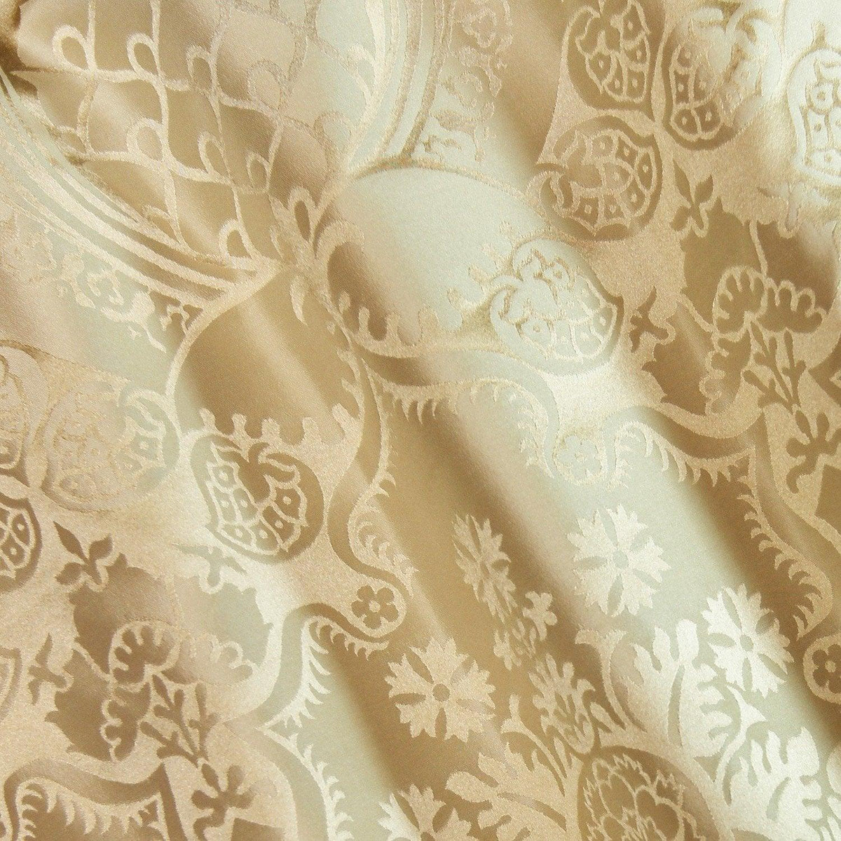 Cream Silk Damask Fabric – Watts & Co. (International)