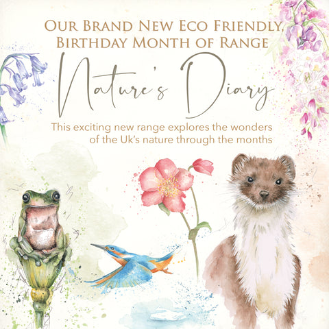 NAture's Diary eco friendly Birthday cards