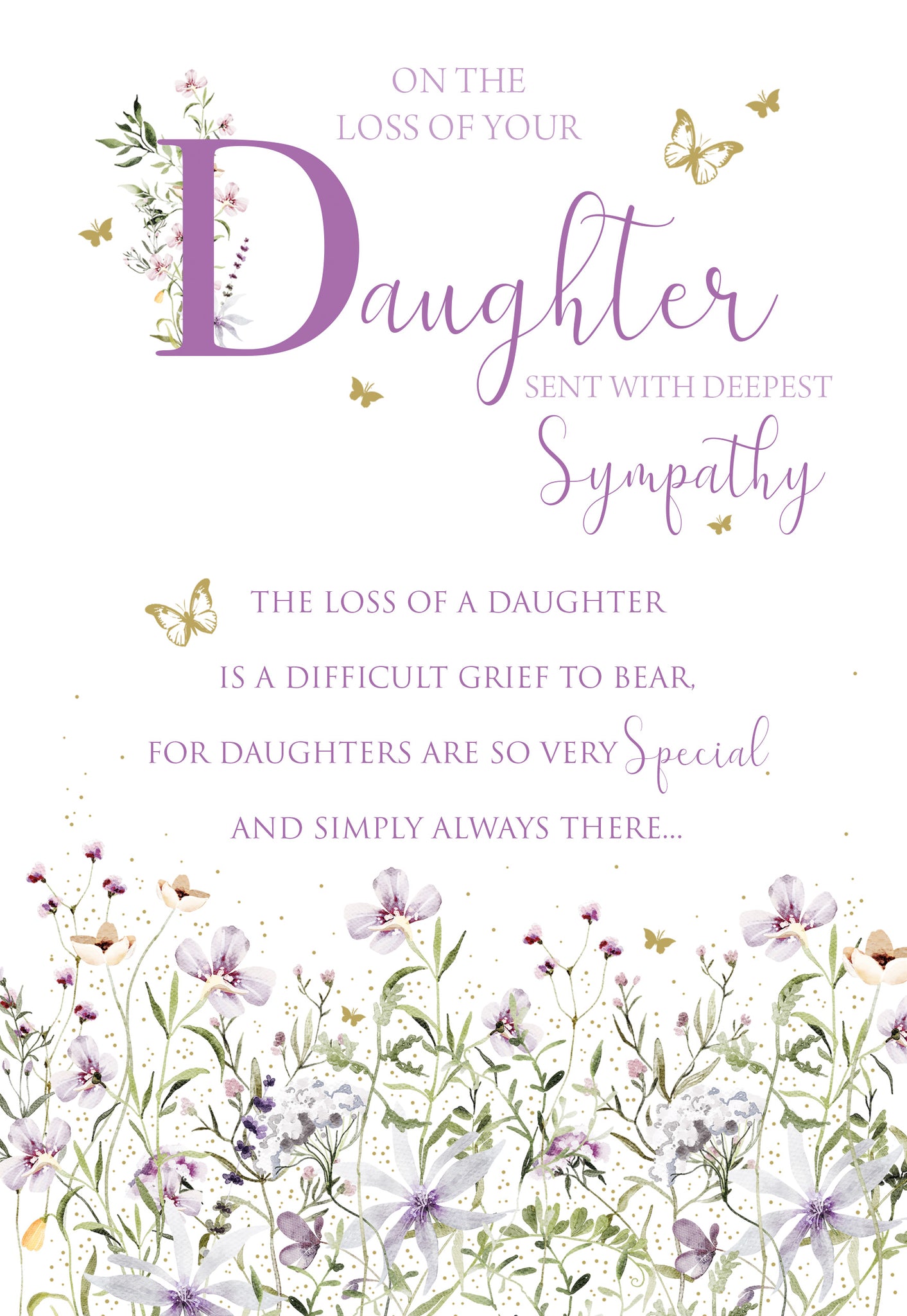 Sincere Quality Sympathy Cards from Cherry Orchard Online
