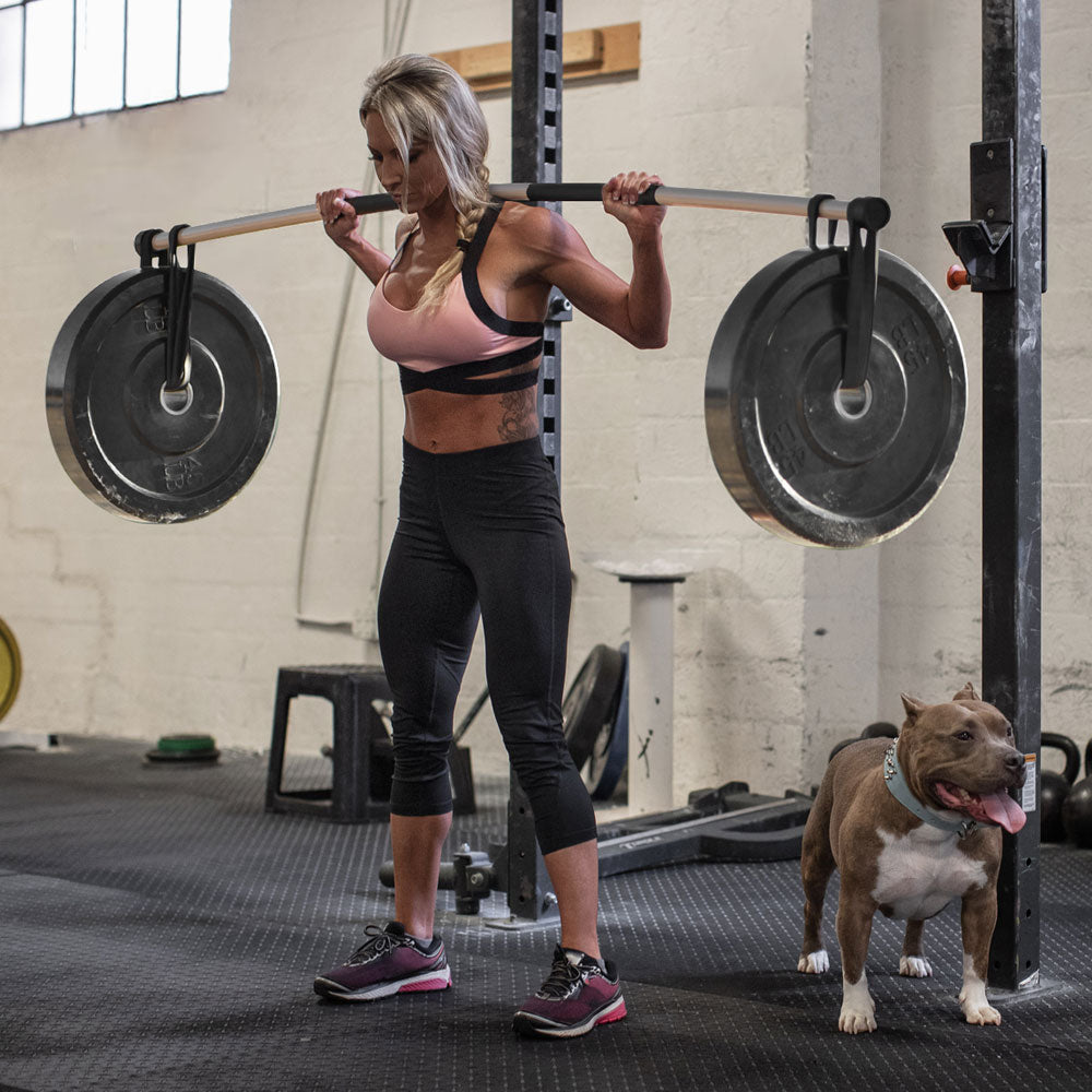 Bamboo Barbell Squats