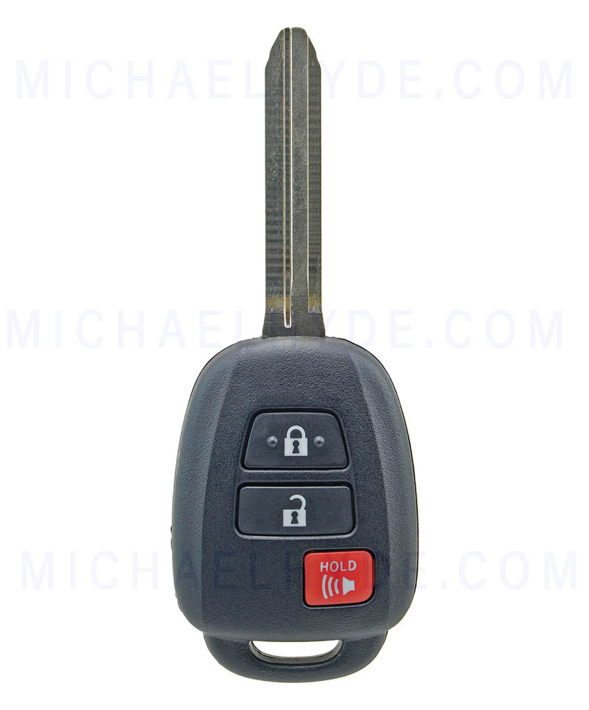 2015 Toyota Prius C Remote Key 3 Button 89070 52e71 Non Transpo Michael Hyde National Auto Lock Service