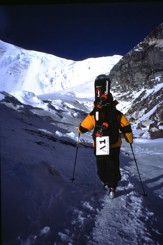 Stefan Gatt am Nordsattel bei Mount Everest Expedition