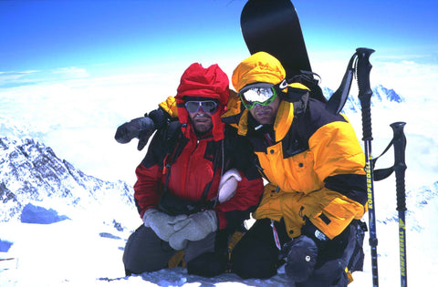 Stefan Gatt und Theo Fritsche auf dem Mount Everest