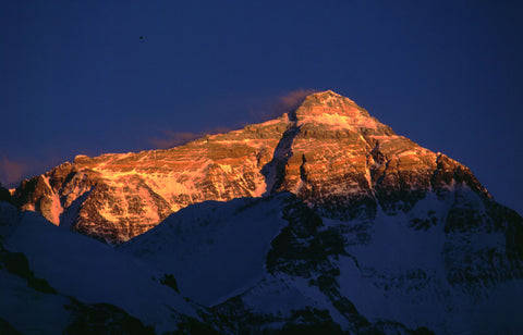 Aussicht vom Mount everest