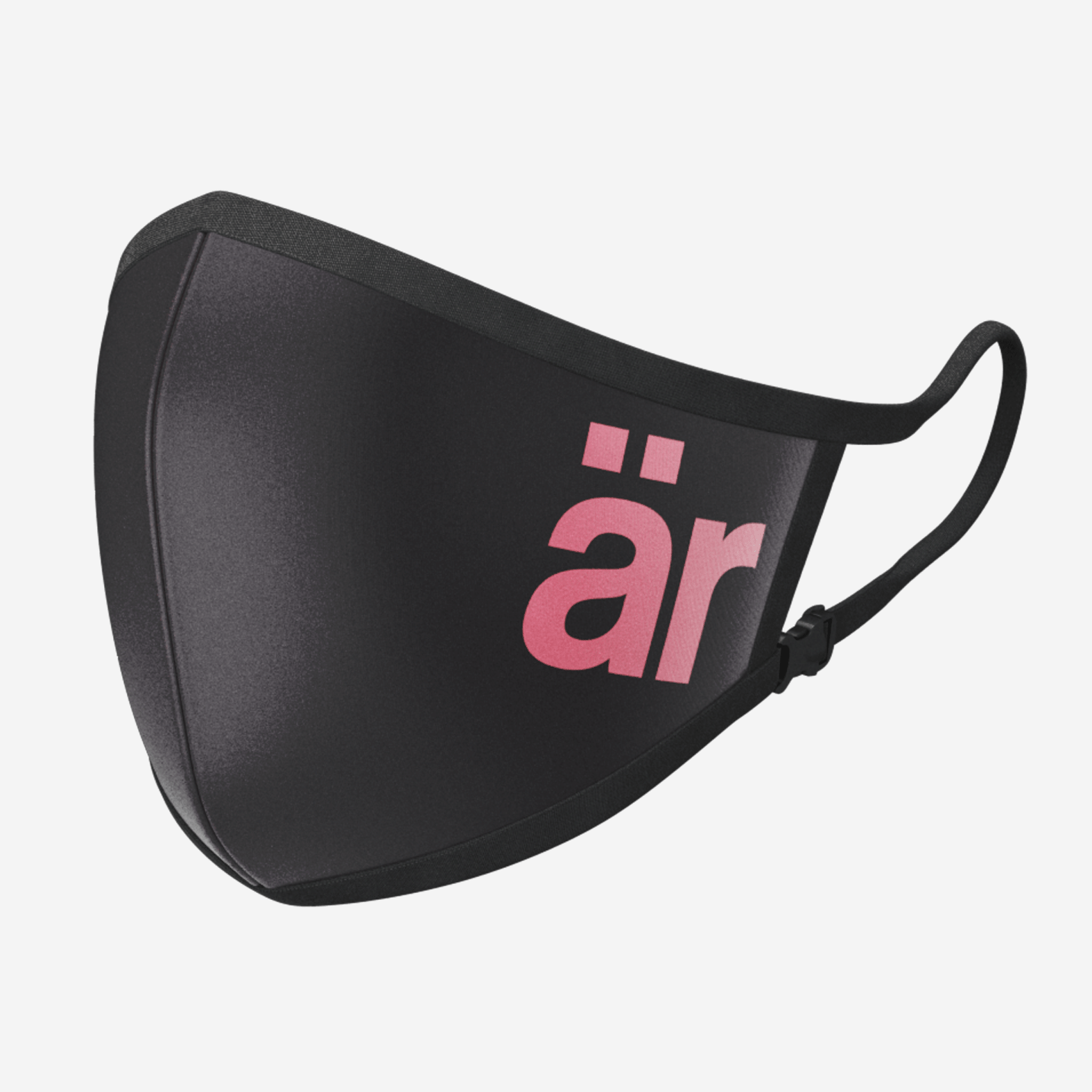 Self-cleaning Face Mask With Nanofilter är Big Logo Pink