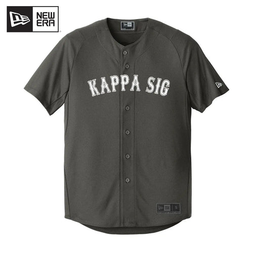 Kappa Sig White Mesh Baseball Jersey