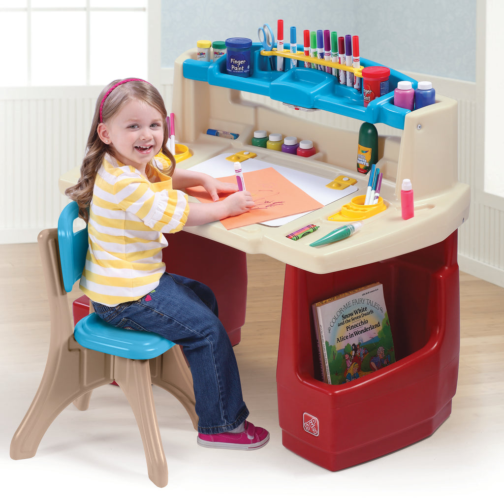 step 2 art master activity desk