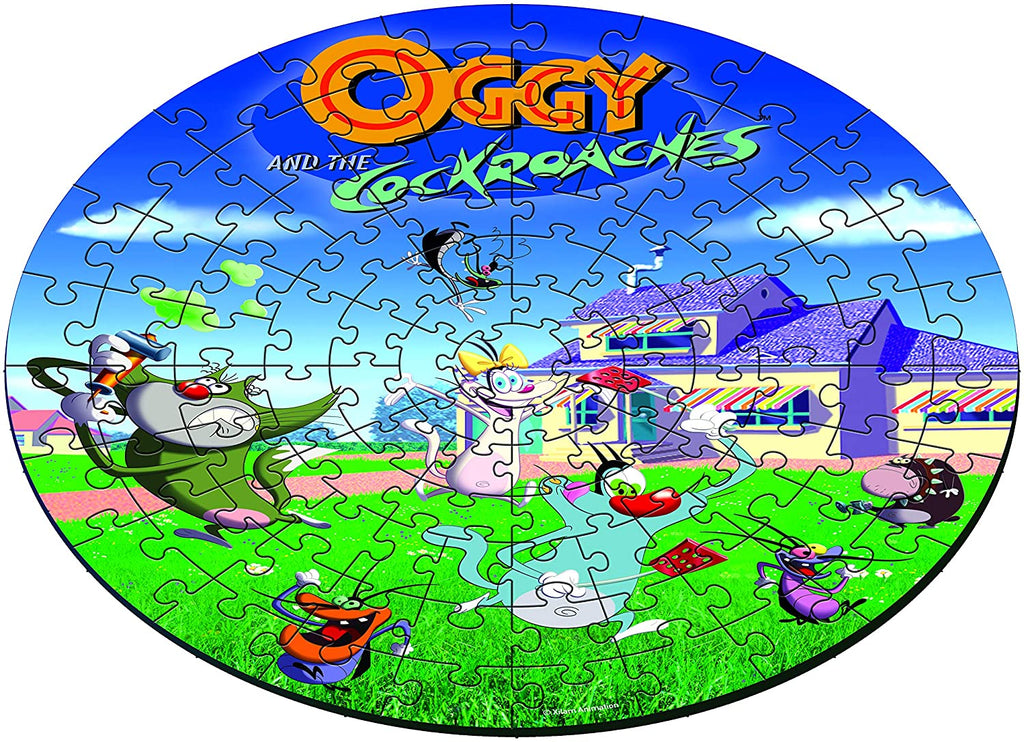 oggy and cockroaches puzzle game