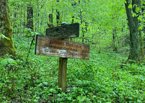 Trekking through Tennessee cane pole 