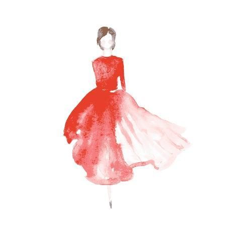 red dress - slow fashion blog