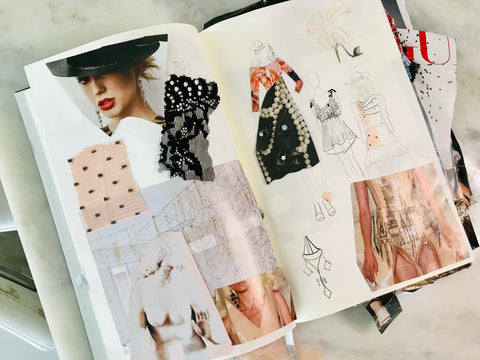 Fashion Mood Board Blog. Emily Westenberger