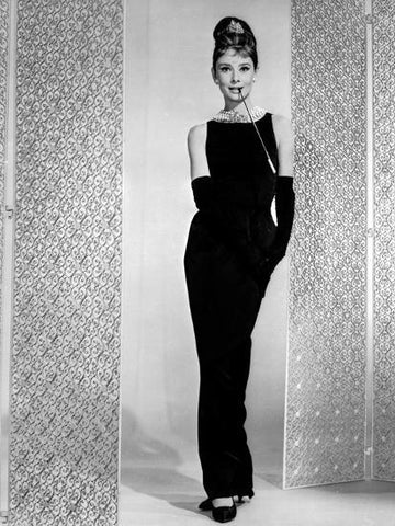 Audrey Hepburn breakfast at tiffany's dress - fashion blog