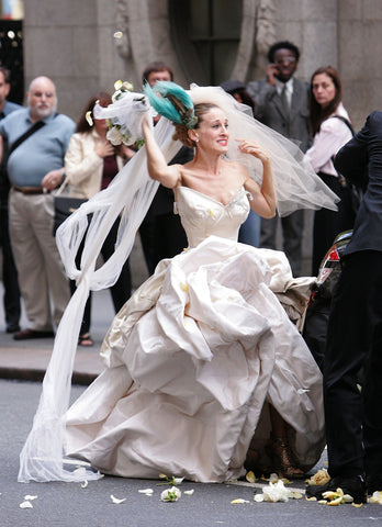 sex and the city wedding dress