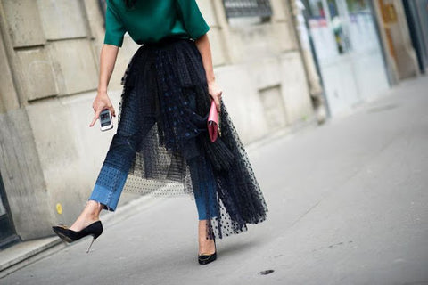 tulle skirt