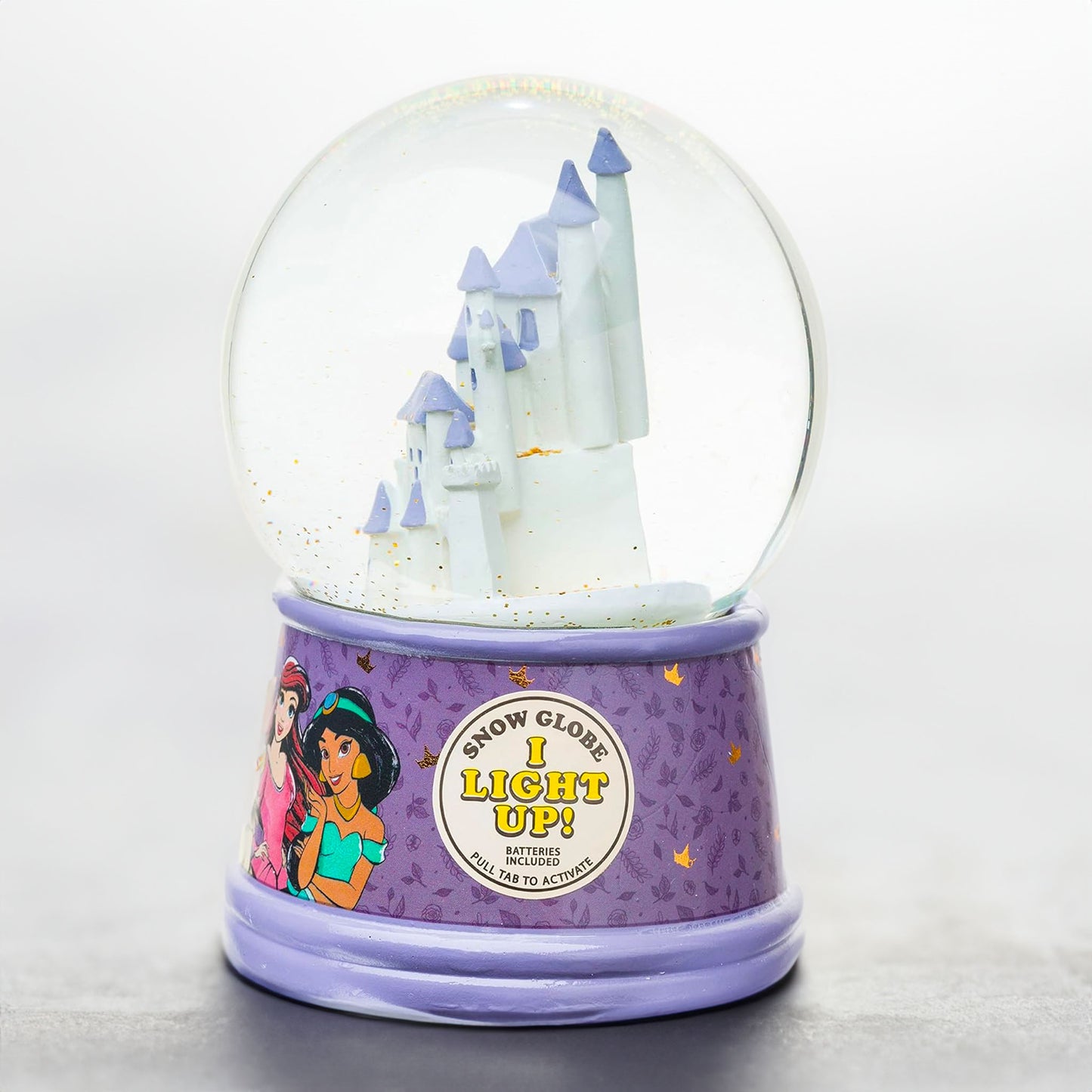Disney Princess This Princess Saves Herself Decorative Glass Cup Silver Buffalo
