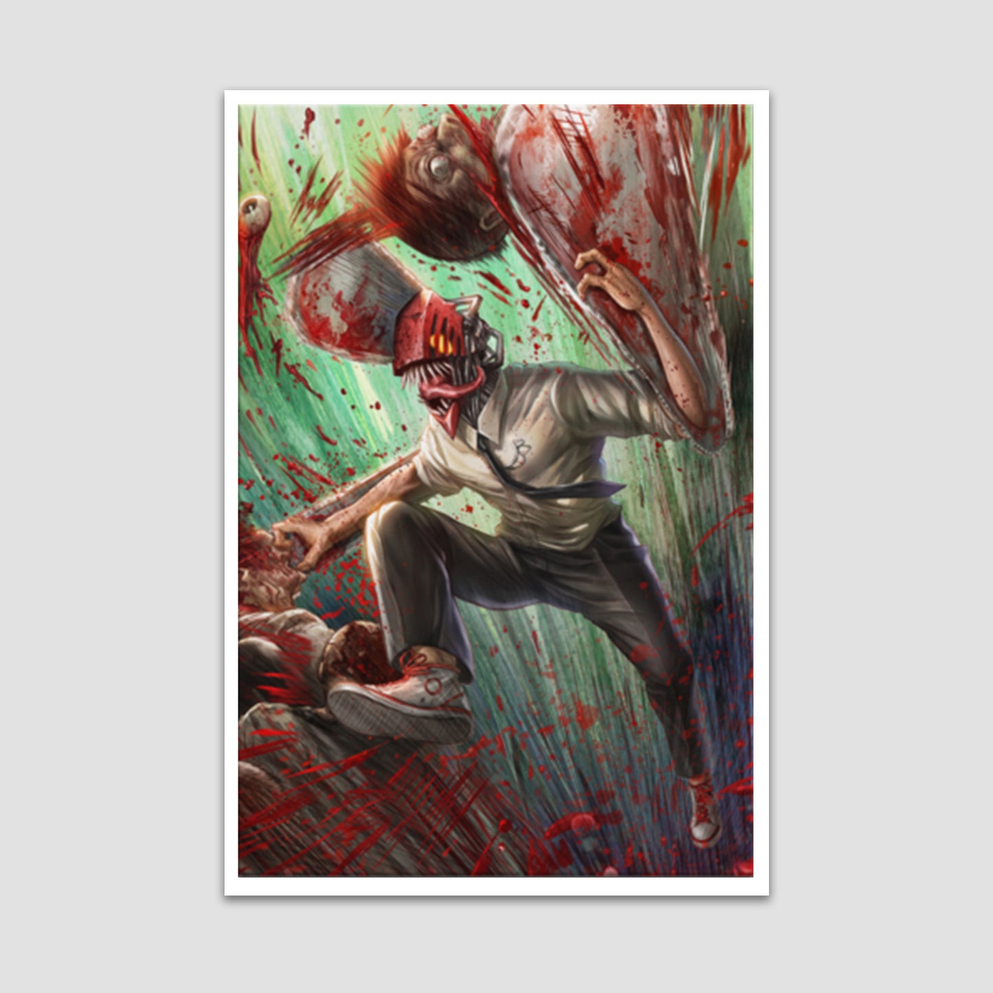 Power - Chainsaw Man, an art print by Kuro - INPRNT
