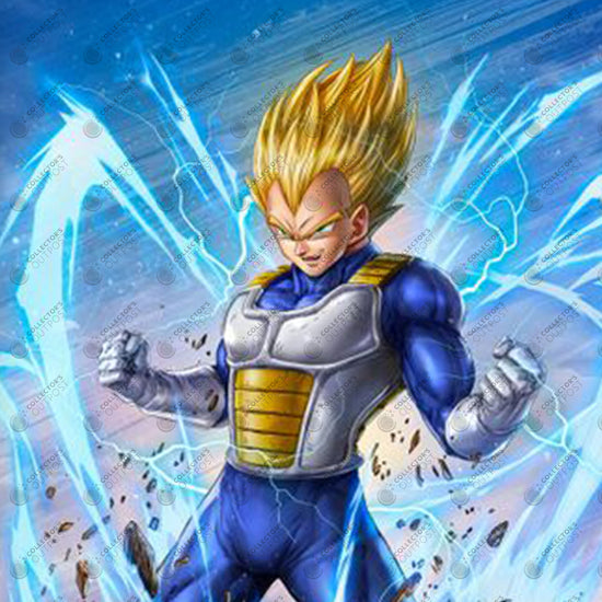 Dragon ball Anime Vegeta SSGSS Final Flash | Art Board Print