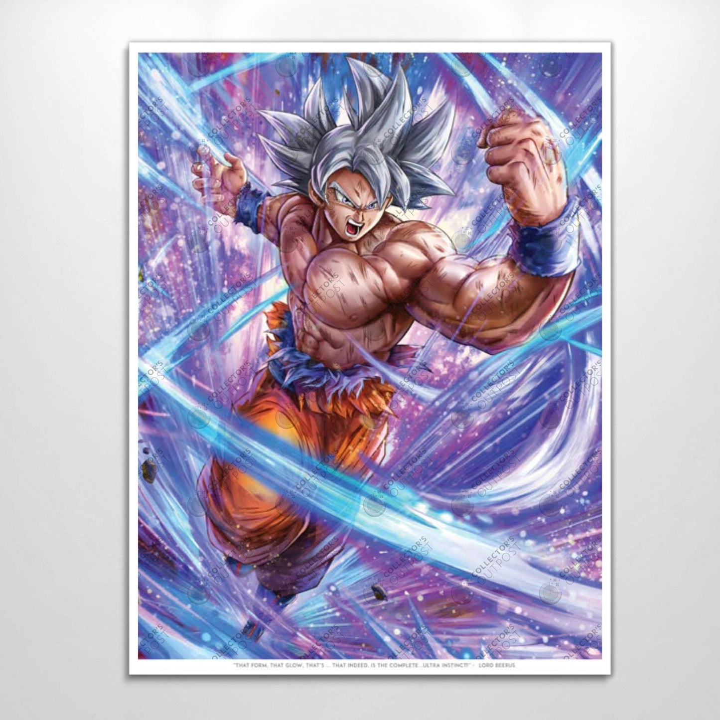 Son Goku Super Saiyan Blue Dragon Ball Z Legacy Portrait Art Print –  Collector's Outpost