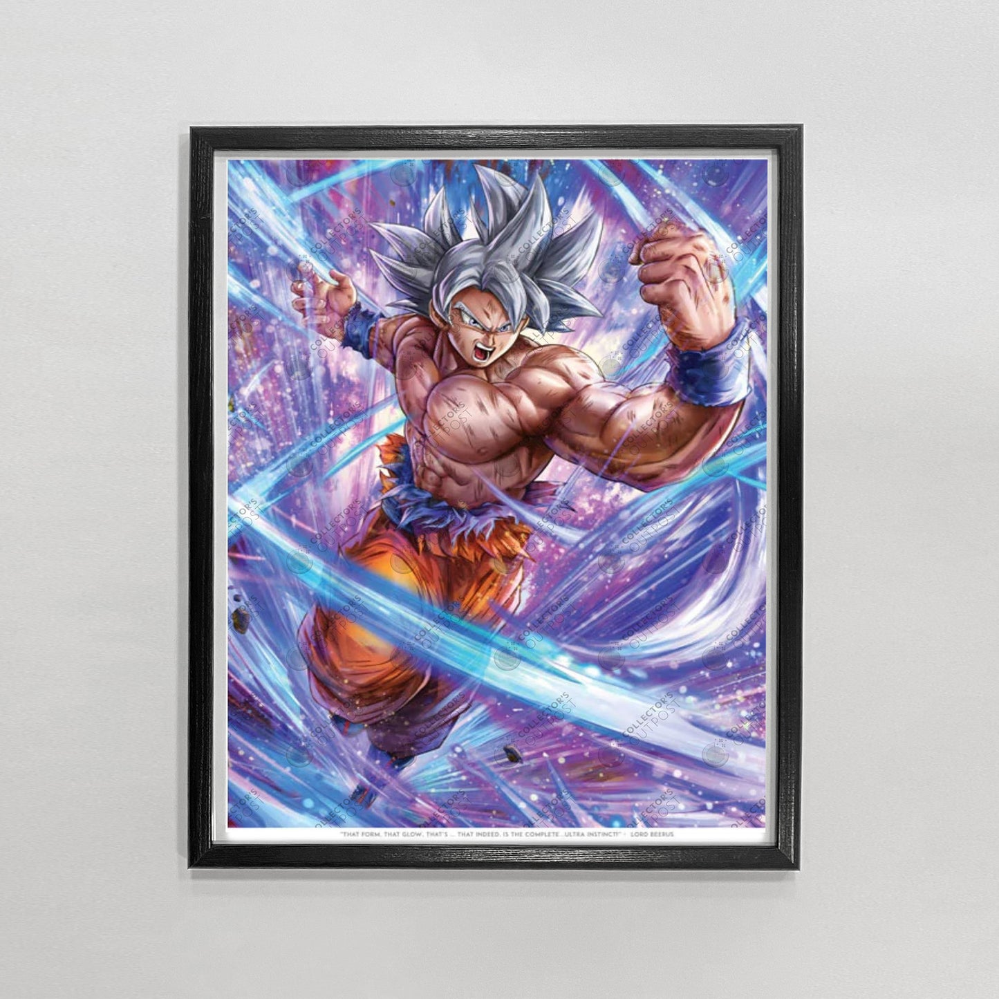 Son Goku Super Saiyan Blue Dragon Ball Z Legacy Portrait Art Print –  Collector's Outpost