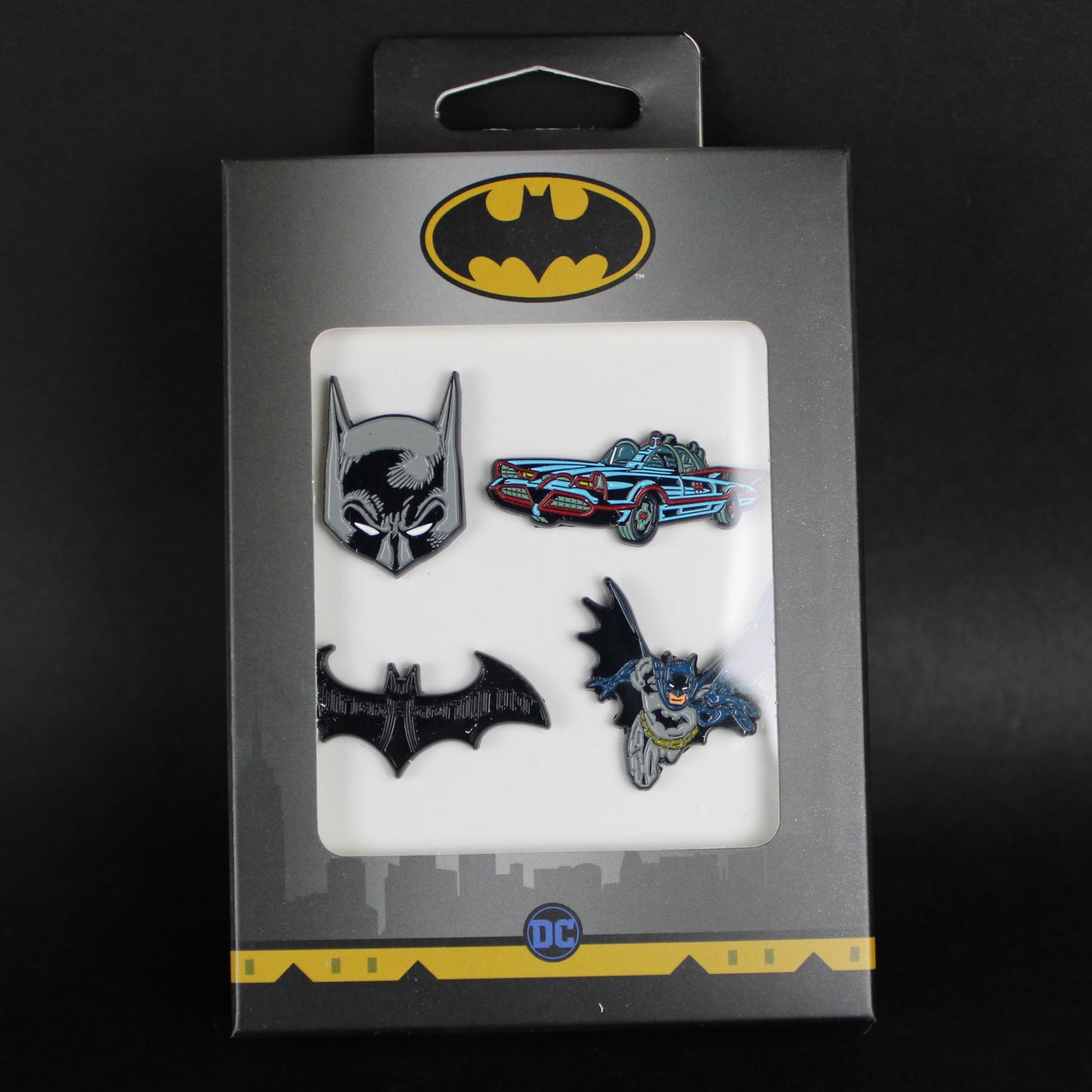 Batman (DC Comics) Enamel Pin 4-Pack – Collector's Outpost