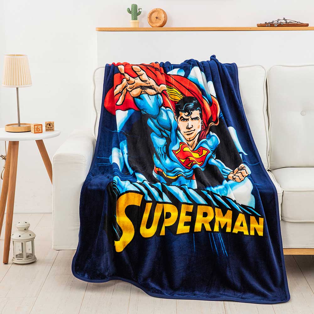 talent Geelachtig vod Superman Hero Burst Silk Touch DC Comics Throw Blanket – Collector's Outpost