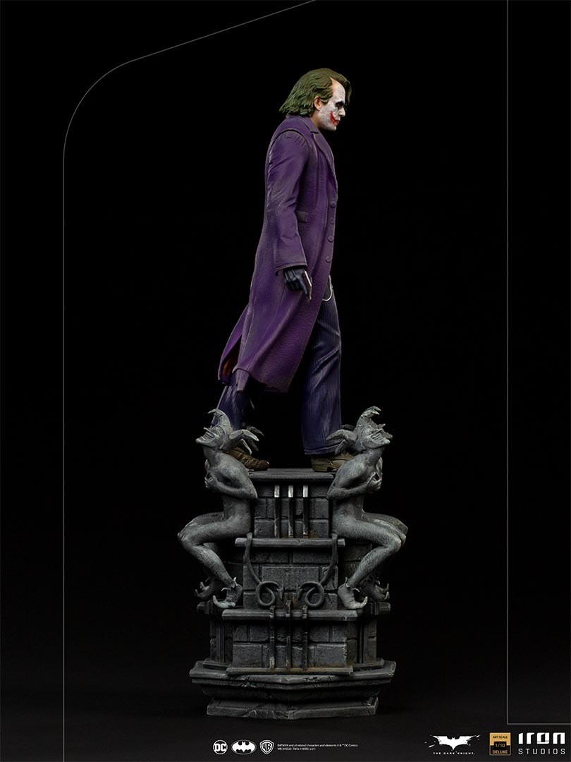 The Joker (The Dark Knight) (DC Comics) Deluxe Statue by Iron Studios